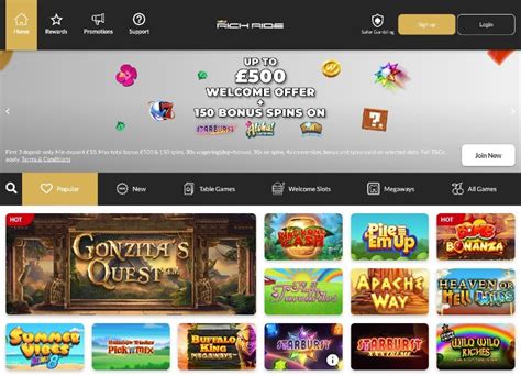 rich ride casino review.